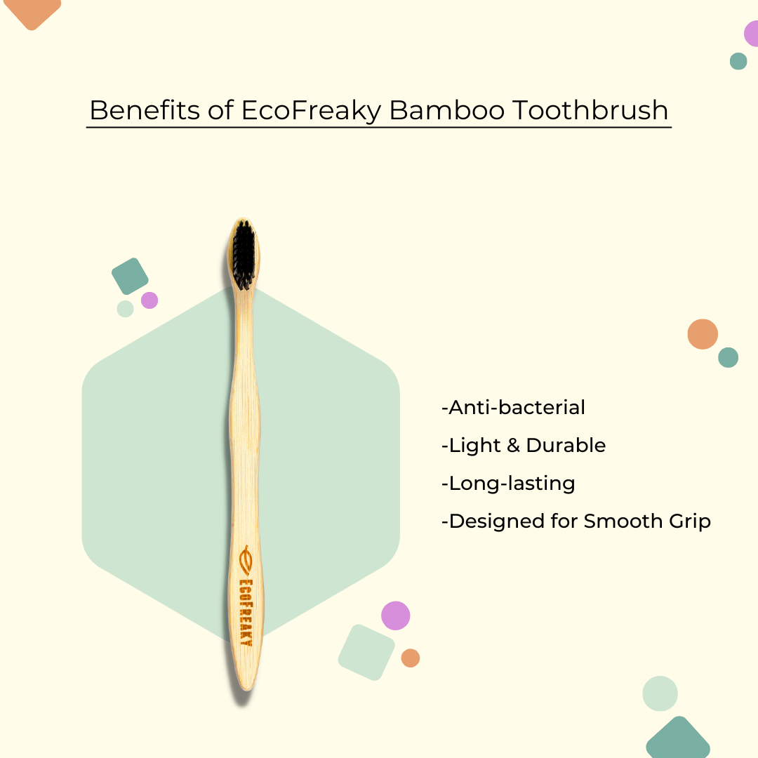 Bamboo Toothbrush For Sensitive Teeth | Extra Soft bristles