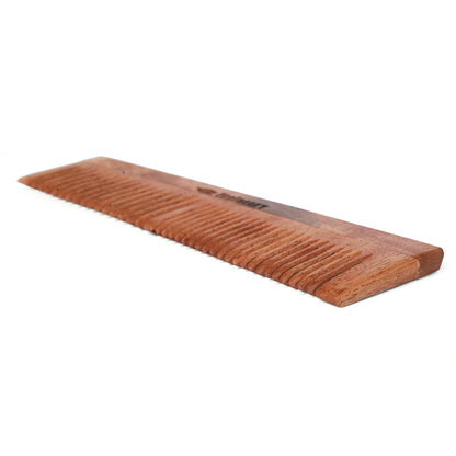 Pure Neem Wood Regular Comb | Antibacterial Wooden Comb