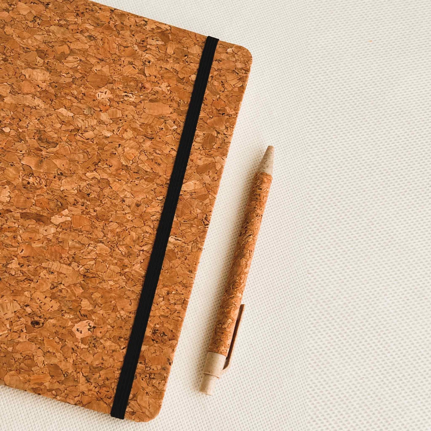 Natural Cork Diary and Pen Set